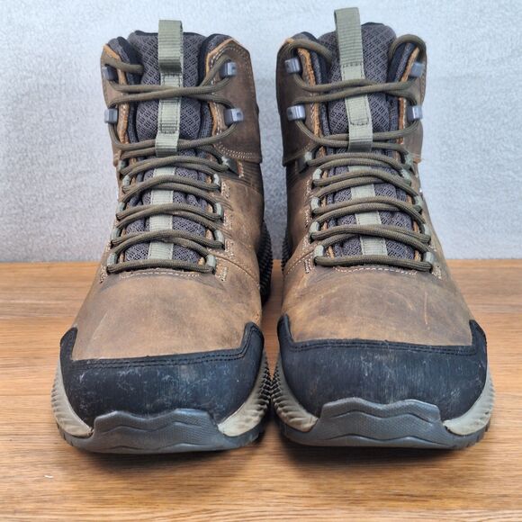 Merrell ForestBound Mid WP Men\'s 10.5 44.5 Waterproof Hiking Boots Brown Leather main image 4